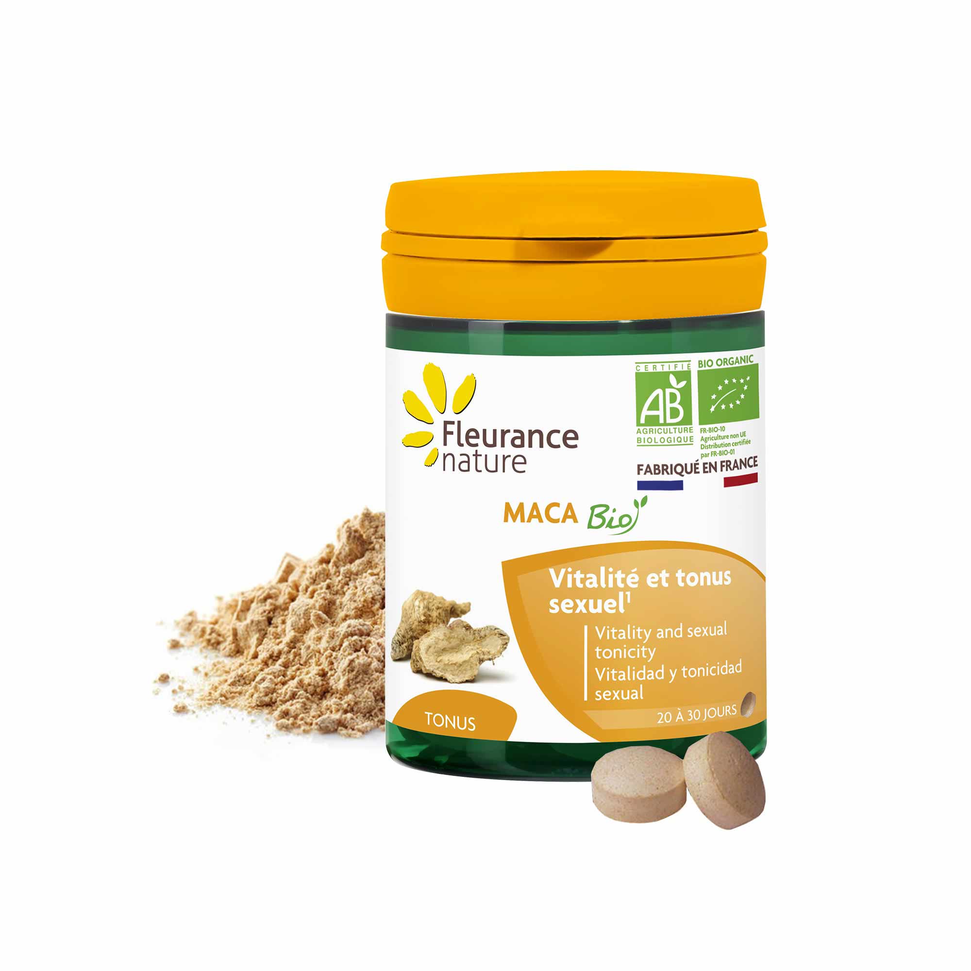 Maca complément alimentaire bio