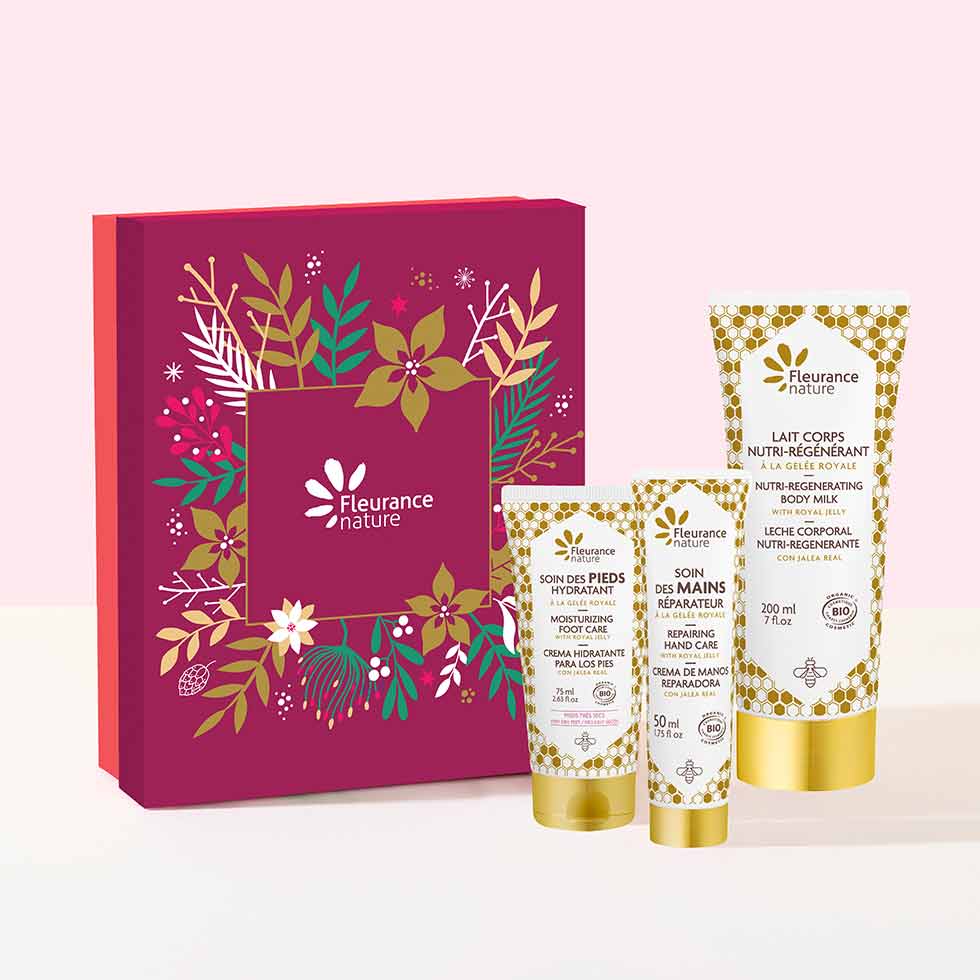 Coffret Beaut&eacute; royale corps cosm&eacute;tique bio