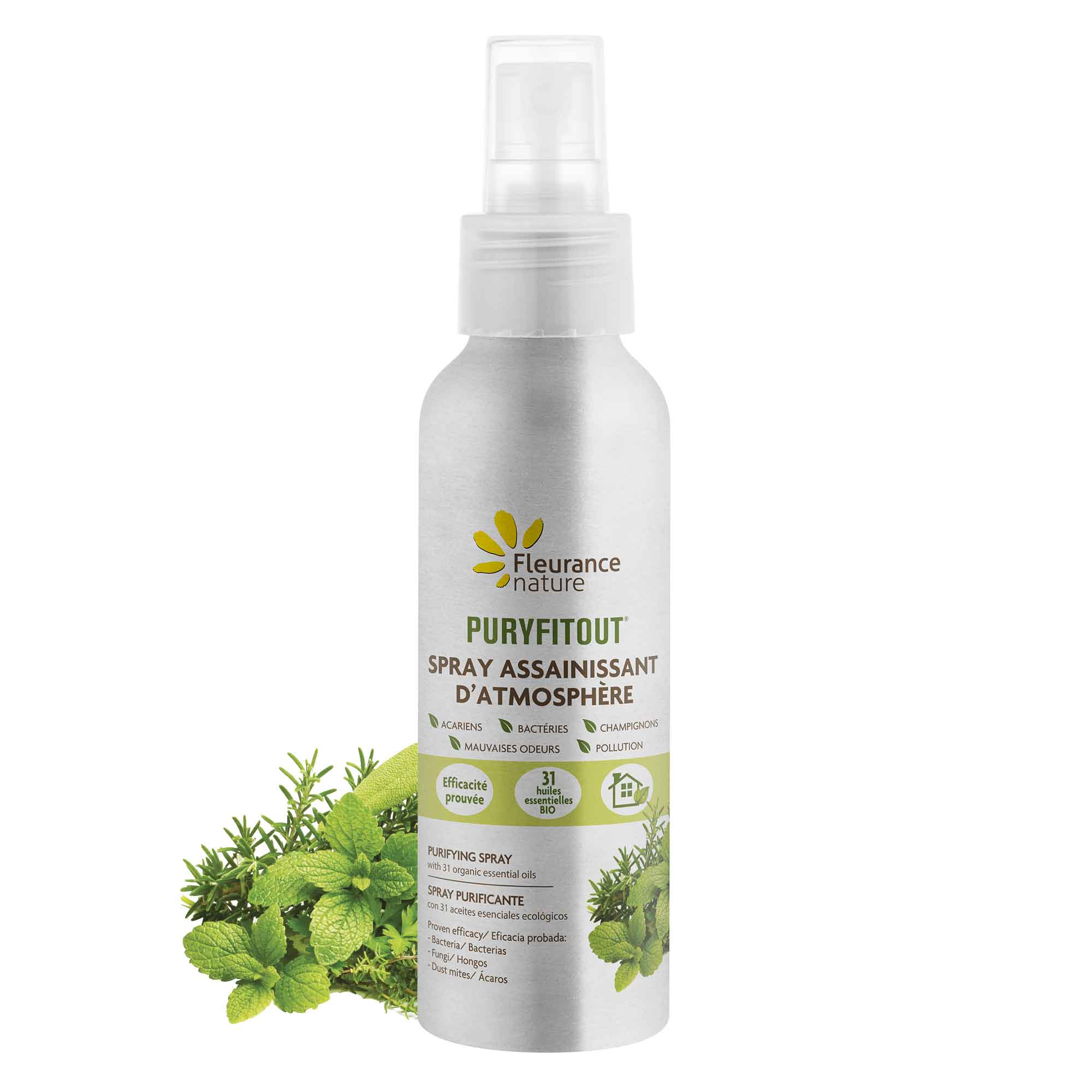 Spray assainissant aux Huiles Essentielles - Fleurance Nature