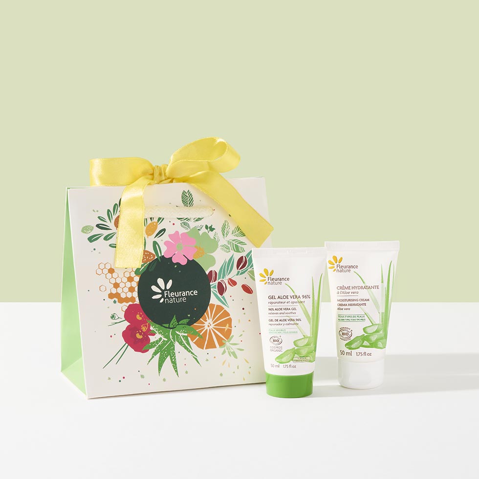 Coffret duo aloe vera cosmétique bio