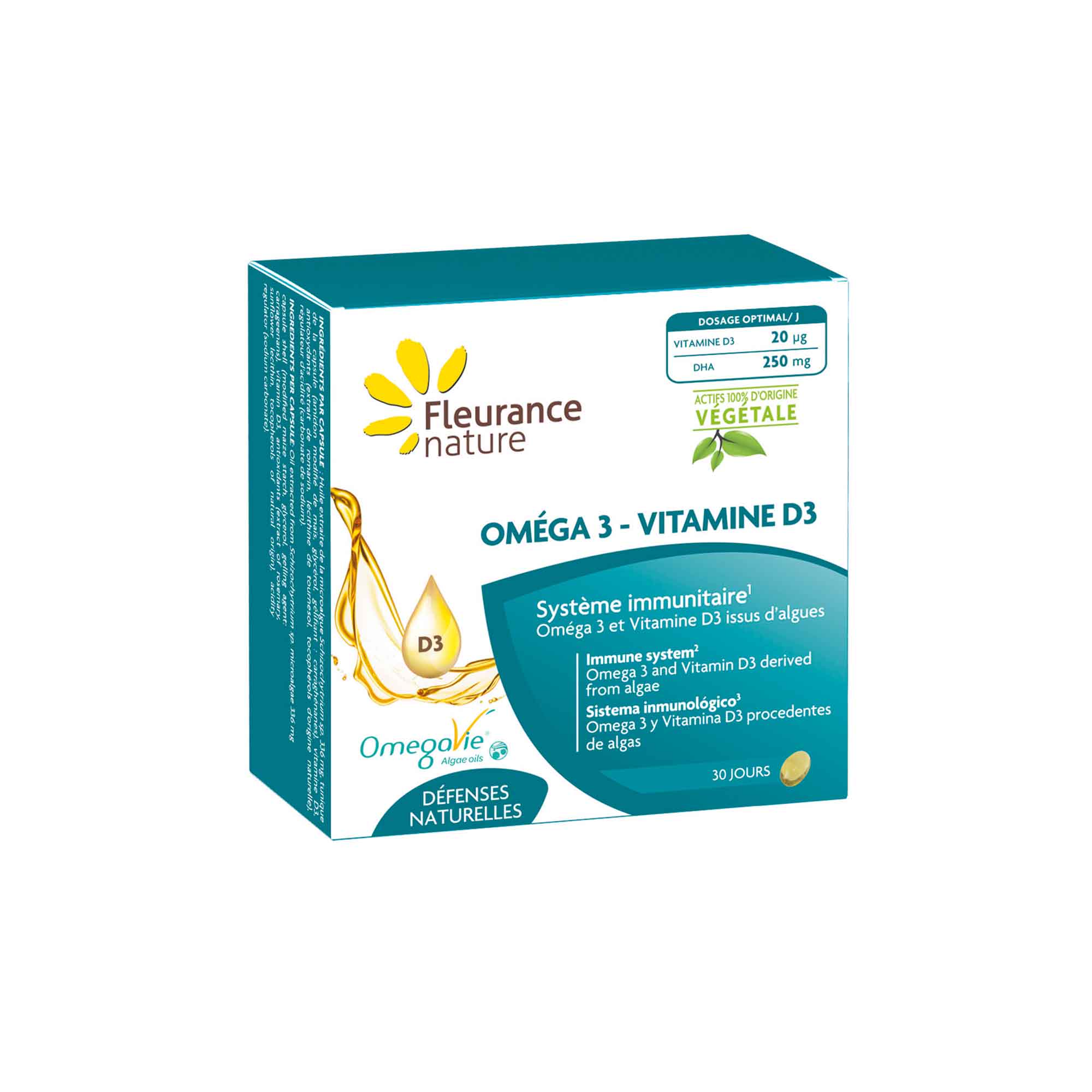 Oméga 3-Vitamine D3
