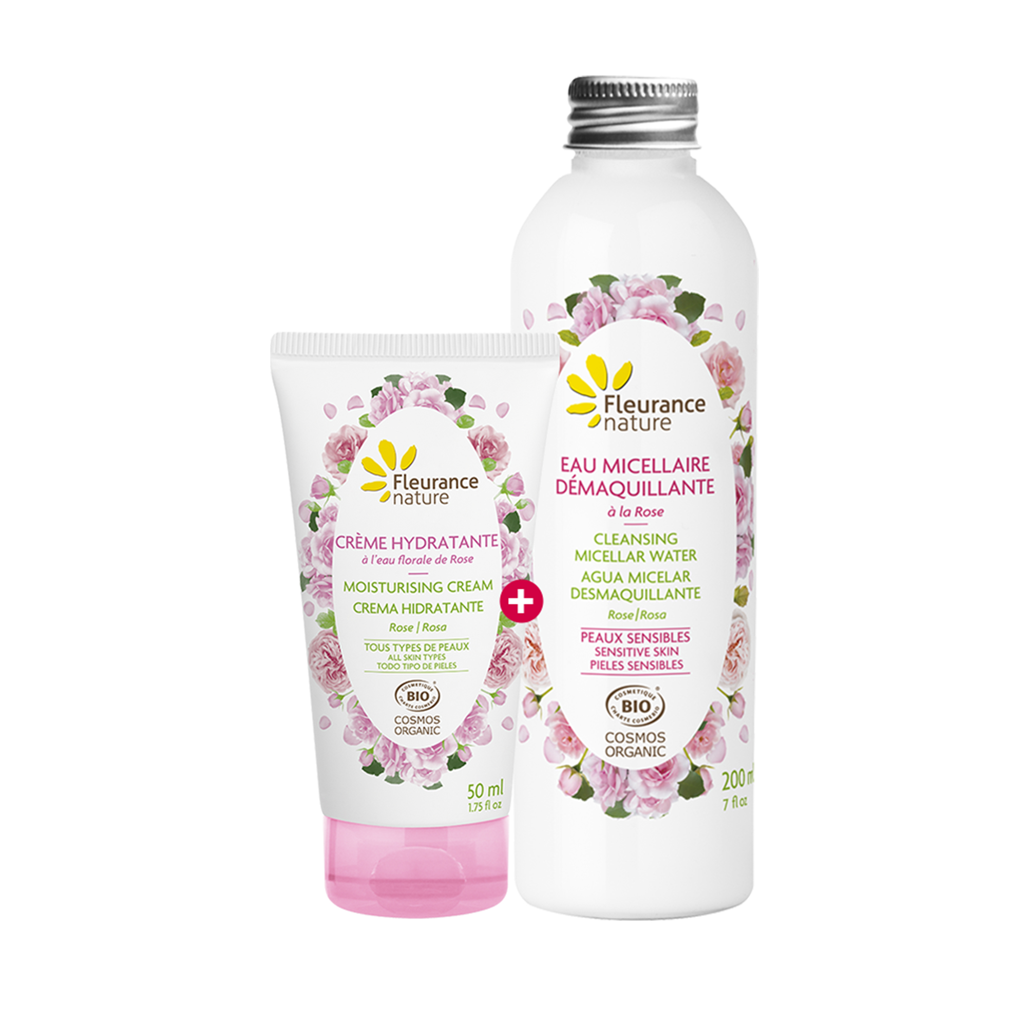 Duo à la Rose cosmétique bio