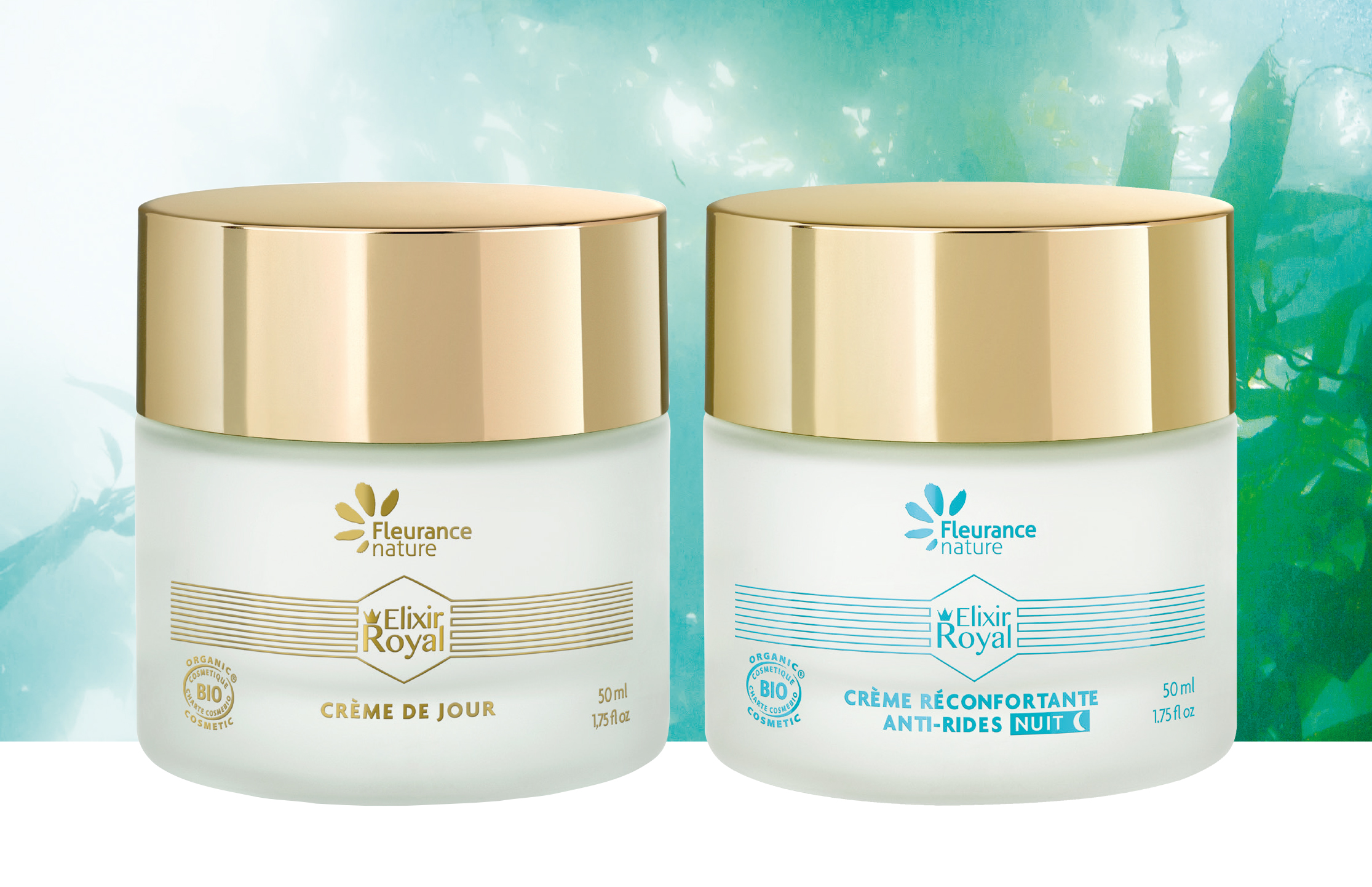 DUO Crèmes JOUR et NUIT Elixir Royal