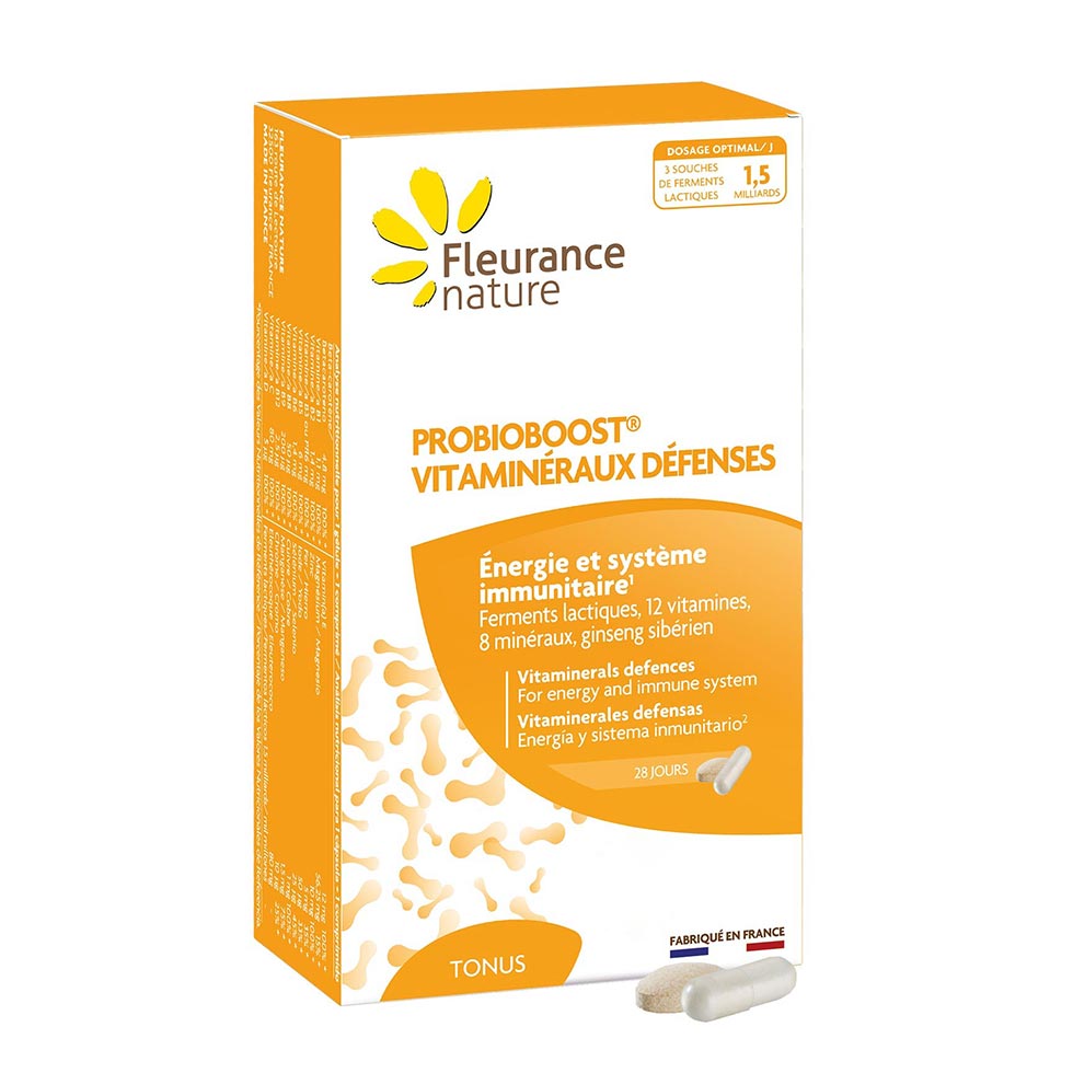 Probioboost vitaminéraux défenses complément alimentaire