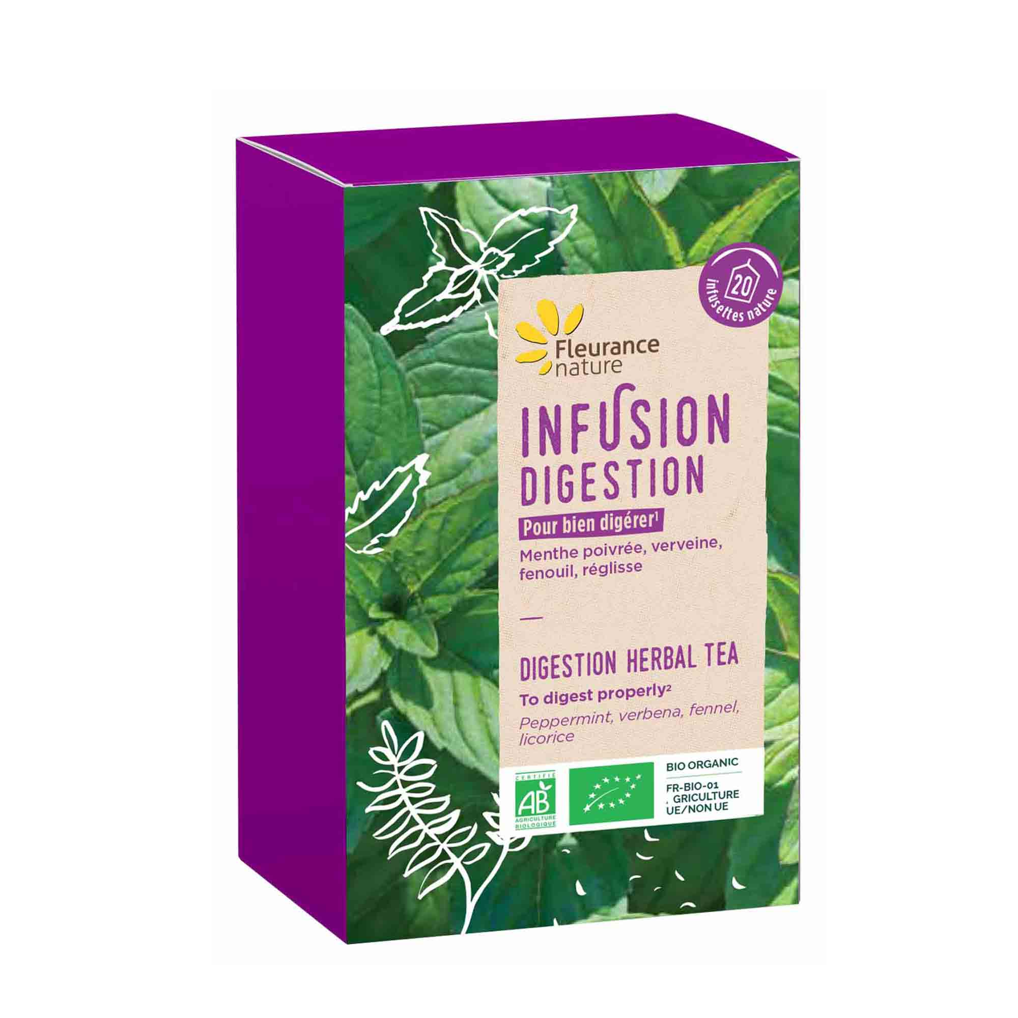 Infusion Digestion Bio - bioConseils - Infusions