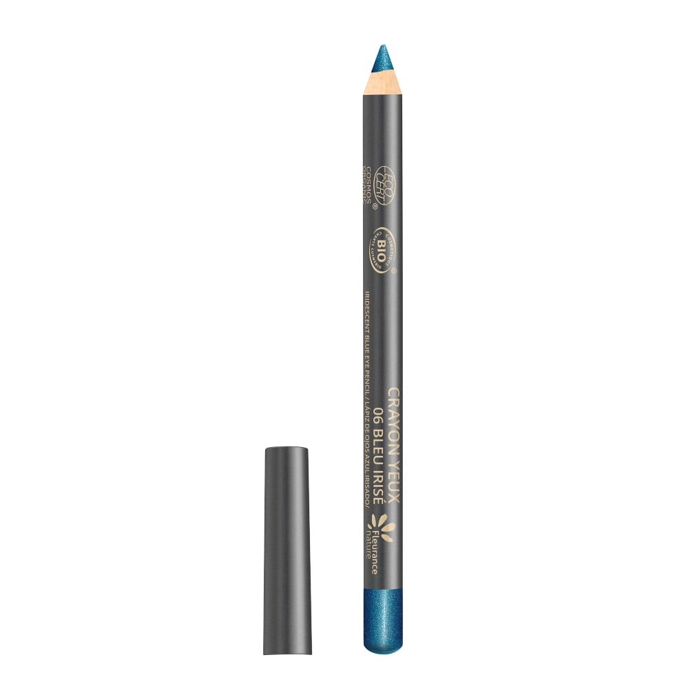 Crayon yeux bleu irisé bio Fleurance Nature