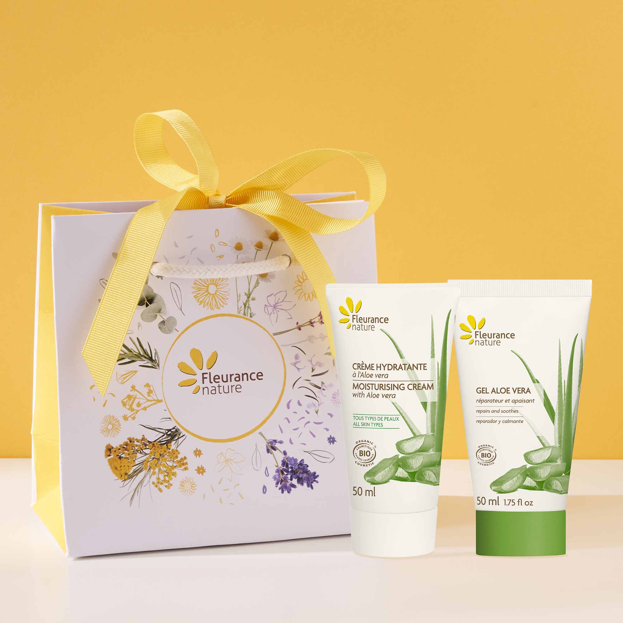 Coffret duo aloe vera cosmétique bio