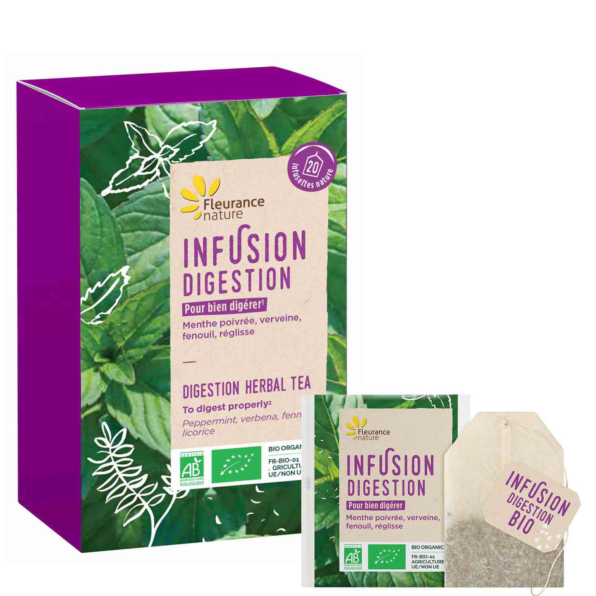 Infusion bien-être digestion, Vrac