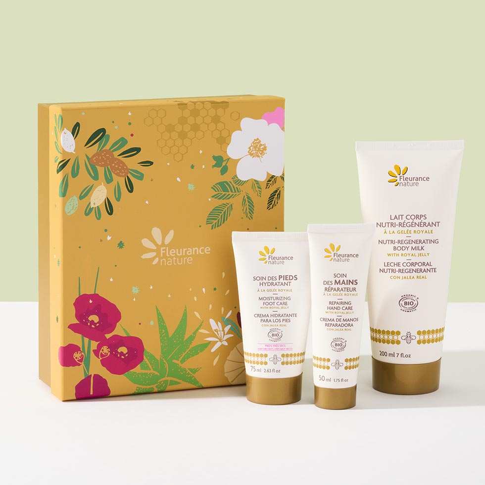 Coffret Beauté royale corps cosmétique bio