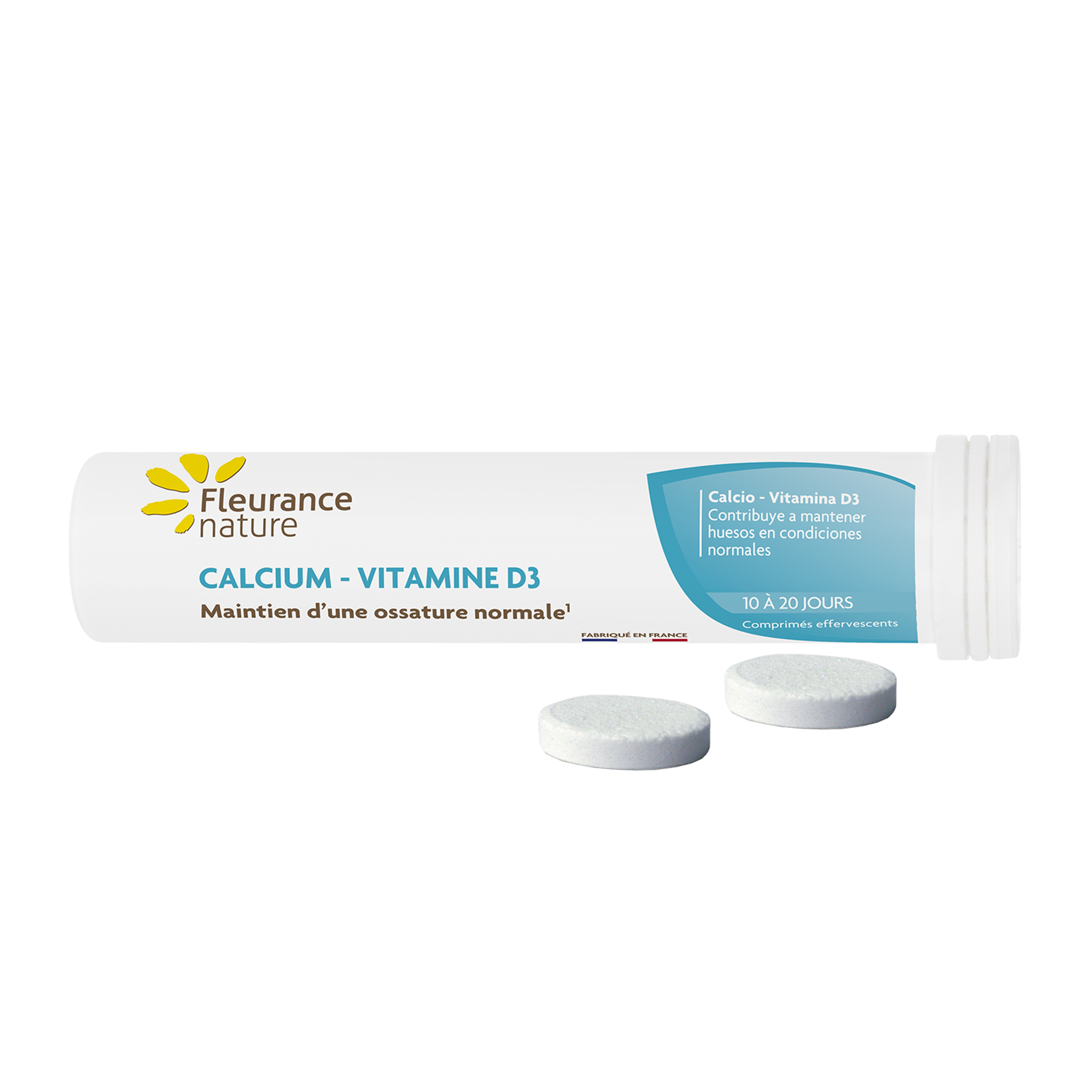 Calcium Vitamine D Complement Alimentaire Fleurance Nature