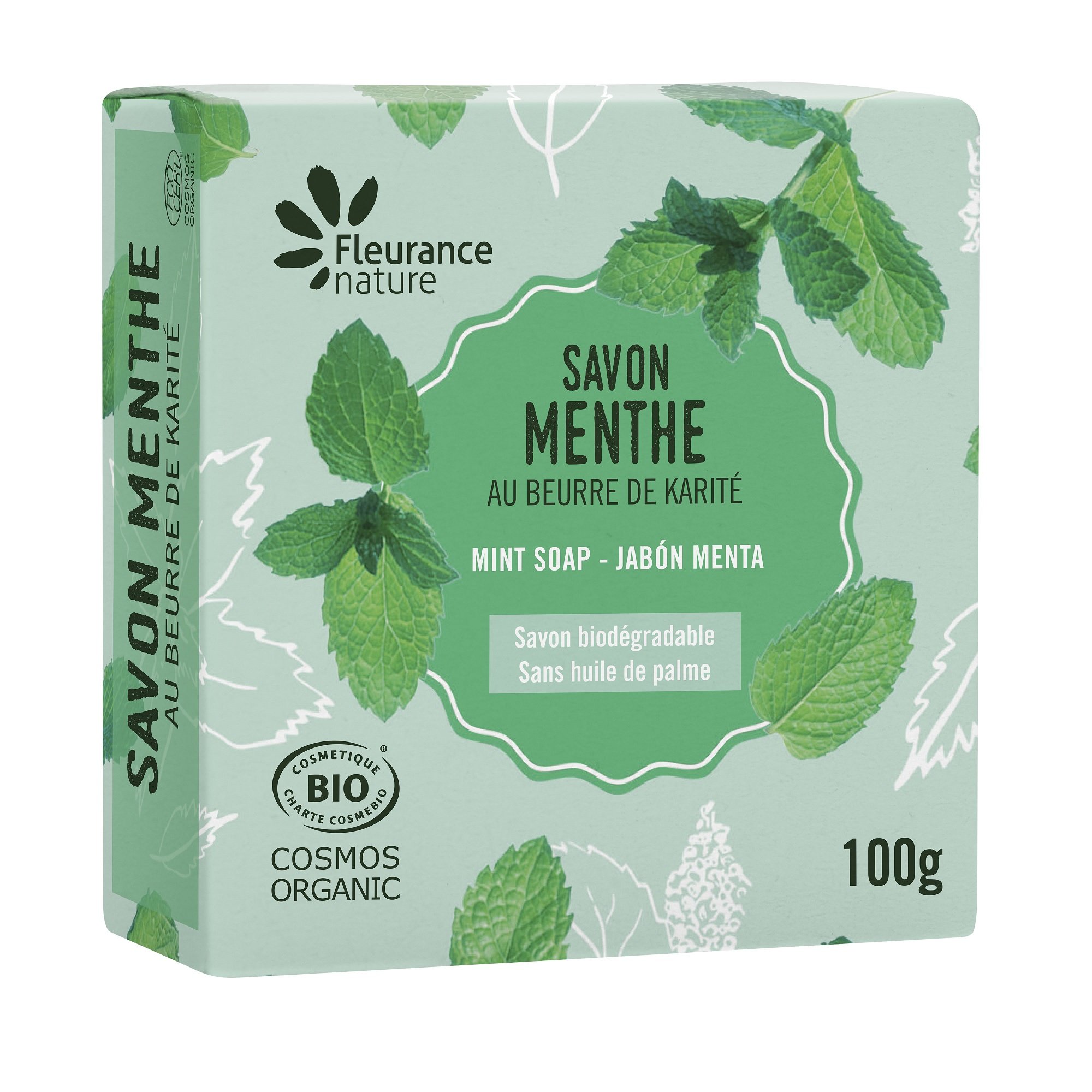 Savon Menthe cosmétique bio