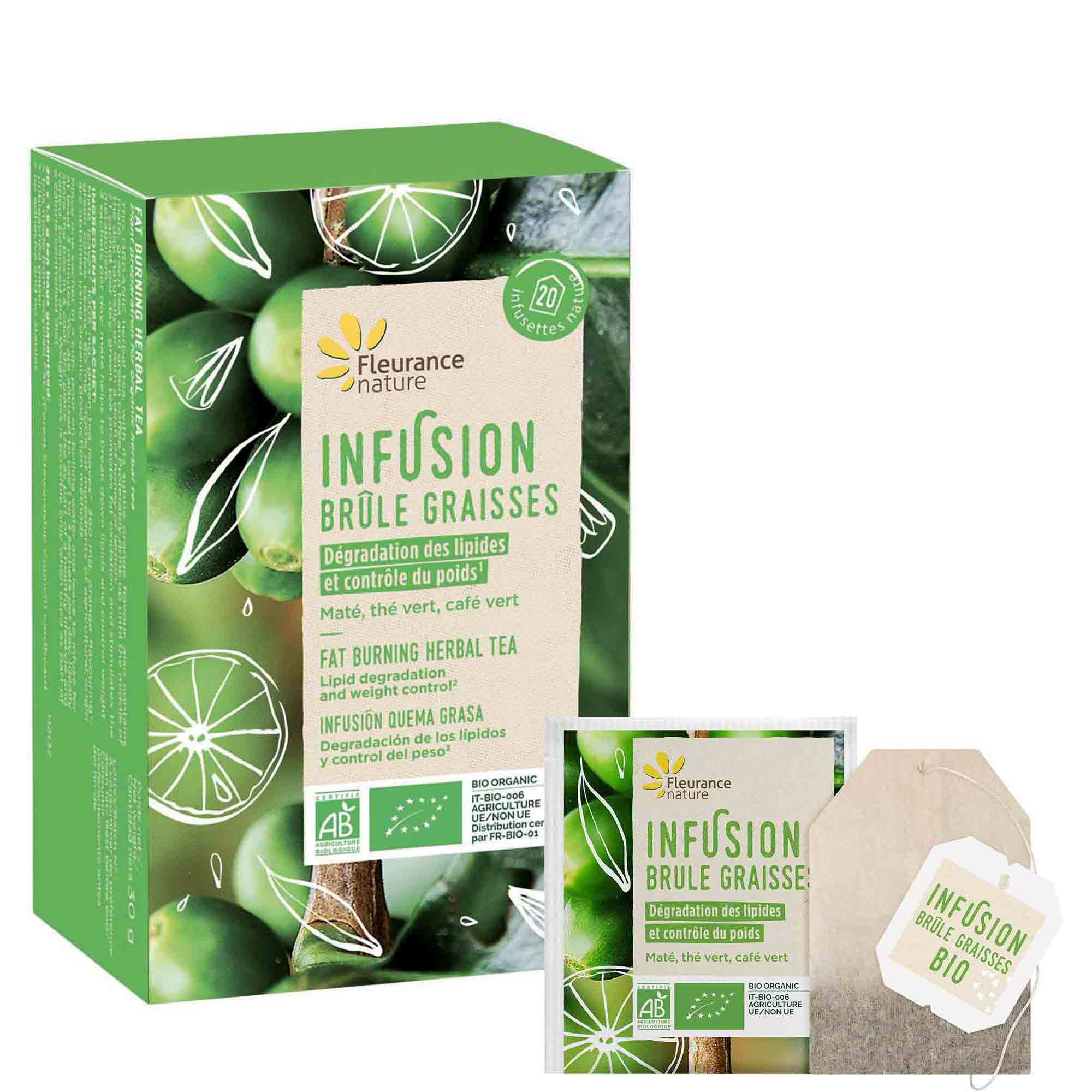 Infusion brûle graisses Bio - Fleurance Nature