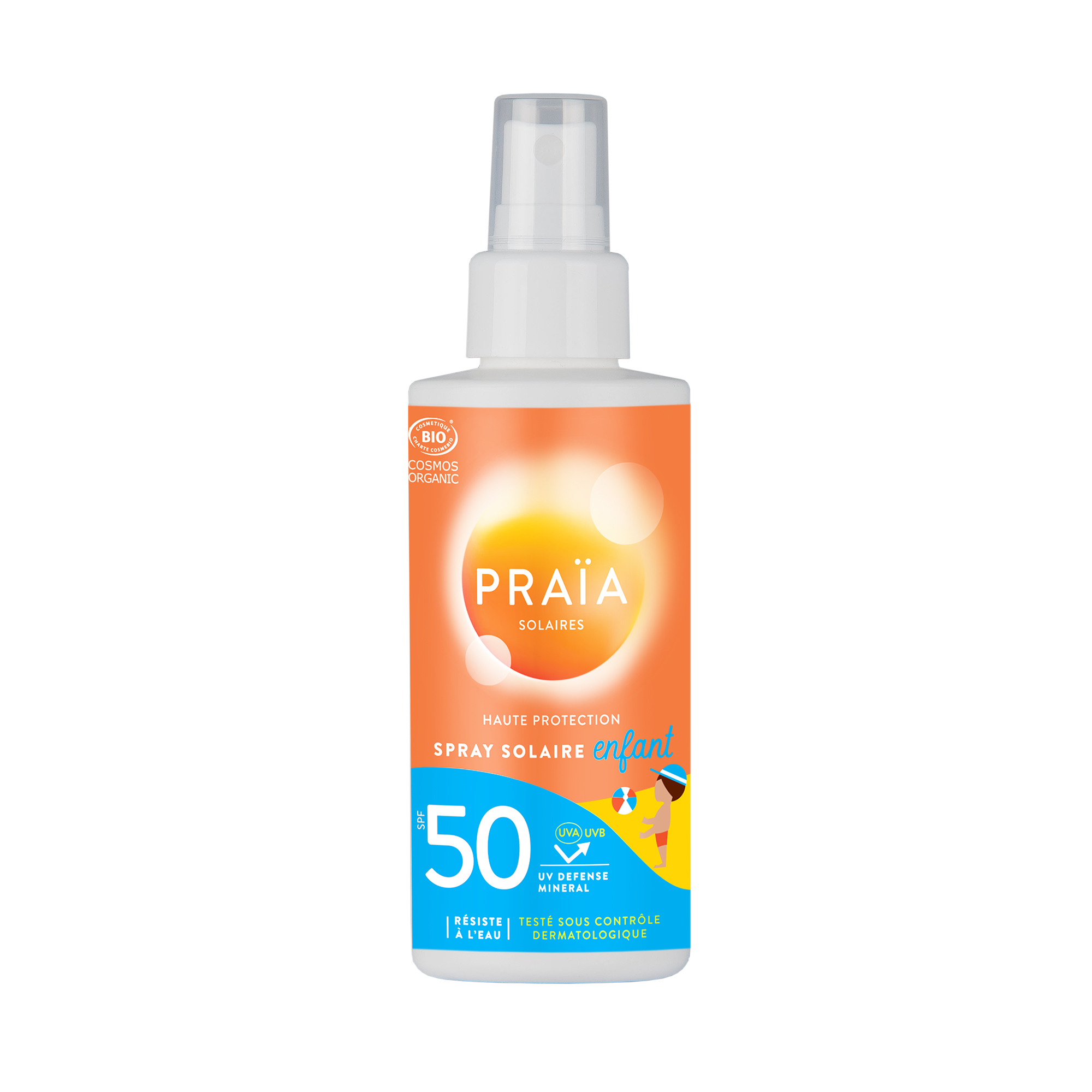Spray solaire enfants SPF50+