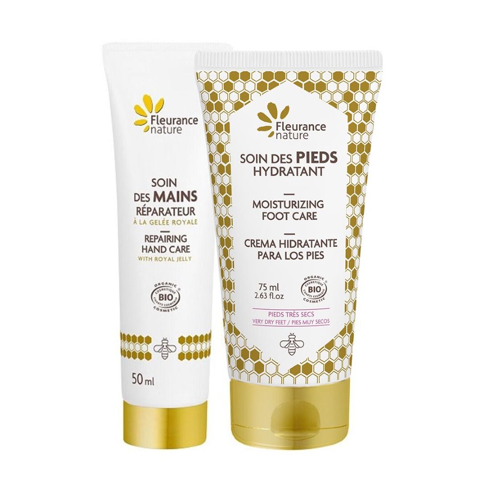 Duo soin pieds soin mains cosmétique bio 